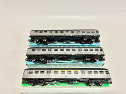 Märklin 4042 4043 4046 Wagen-Set Silberlinge Nahverkehrswagen DB AC H0