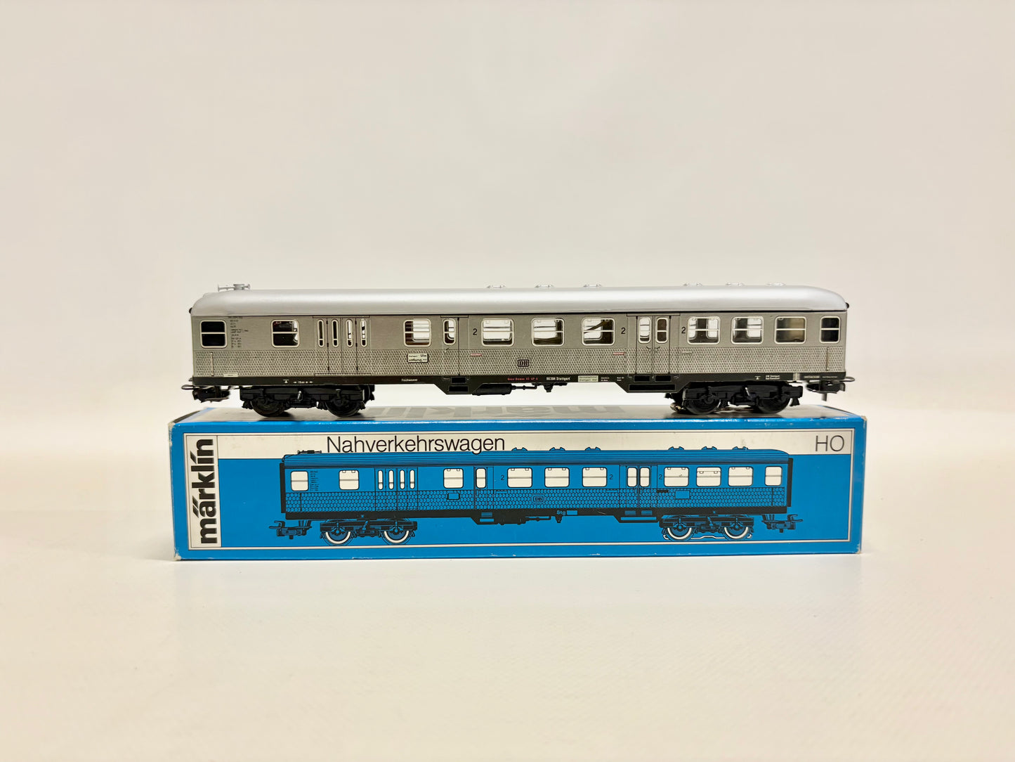 Märklin 4077 Personenwagen Silberling Steuerwagen DB AC H0