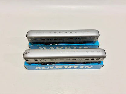 Märklin 4083 4081 Wagen-Set Silberlinge Nahverkehrswagen inkl. Steuerwagen DB AC H0