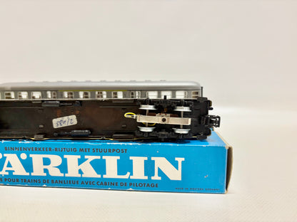 Märklin 4083 4081 Wagen-Set Silberlinge Nahverkehrswagen inkl. Steuerwagen DB AC H0