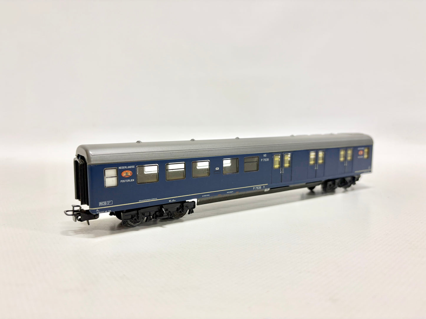 Märklin 4048 Bahnpostwagen Schnellzugwagen NS AC H0