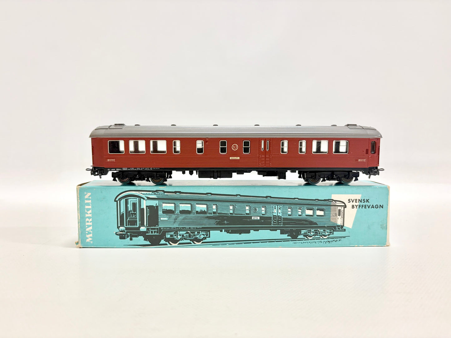 Märklin 4073 Personenwagen Schwedischer Speisewagen SJ AC H0