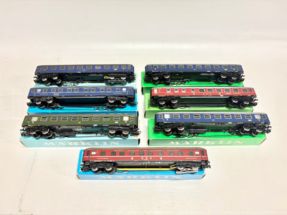 Märklin 4064 4027 4024 4032 4023 4029 Wagen-Set D-Zug Wagen Konvolut DB AC H0