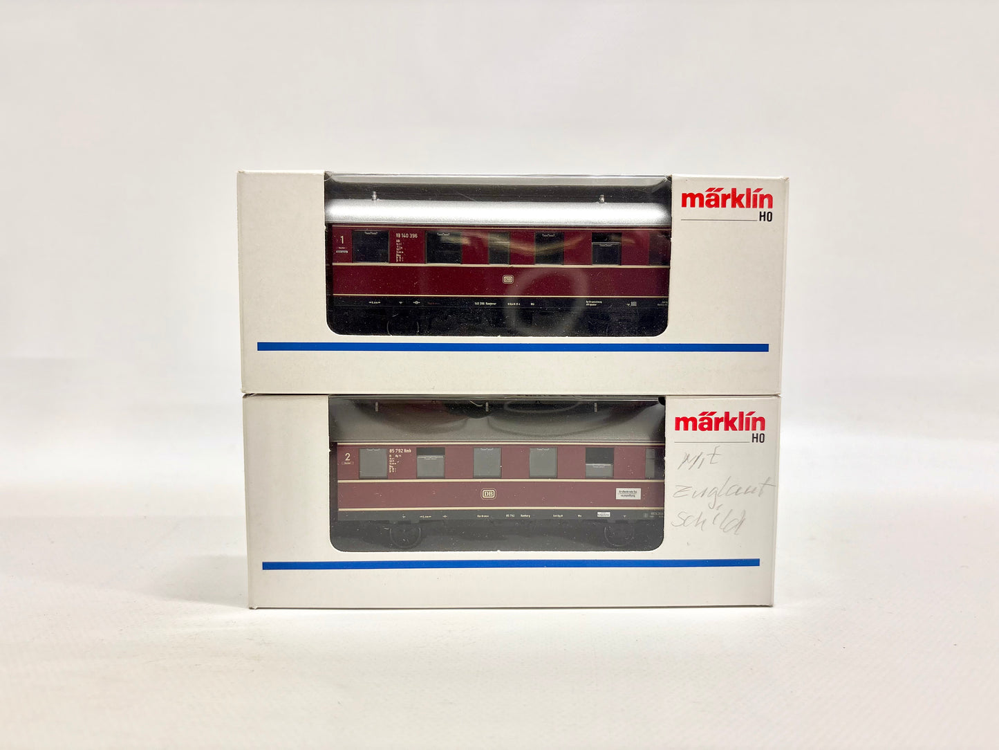 Märklin 4335 & 43351 Personenwagen Nebenbahn DB AC H0