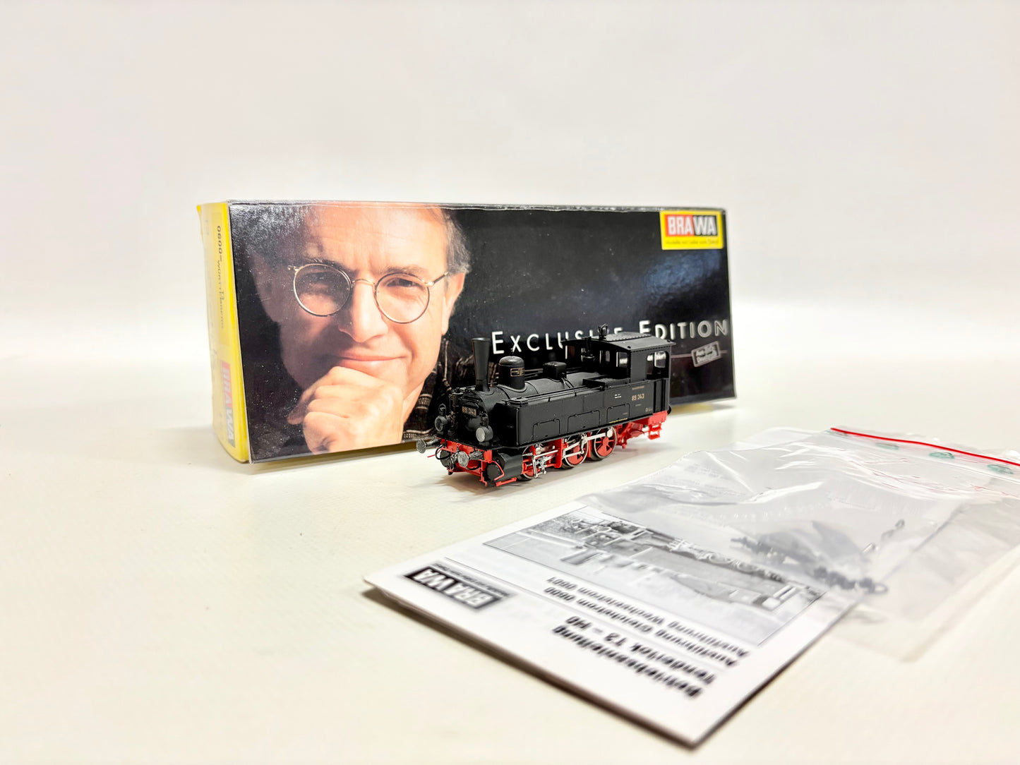 Brawa 0600 Dampflok Br 89 343 DRG DC H0