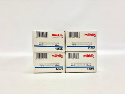 Märklin 42696 Wagen-Set 4x Niederländische Schnellzugwagen NS AC H0