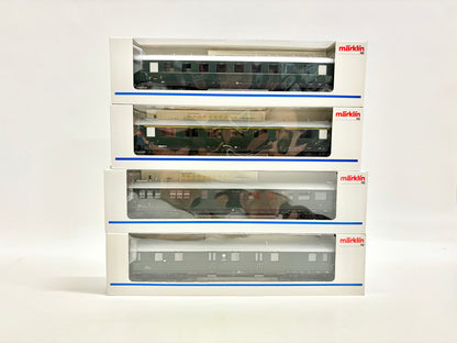 Märklin 43207 43267 43227 43247 Wagen-Set Österreichische Schürzenwagen ÖBB AC H0