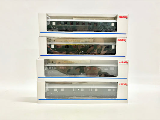 Märklin 43207 43267 43227 43247 Wagen-Set Österreichische Schürzenwagen ÖBB AC H0