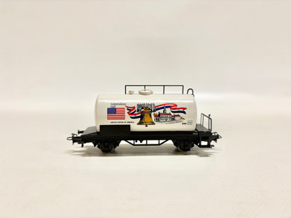 Märklin 82505 SoMo Güterwagen Kesselwagen Independence Hall USA DB AC H0