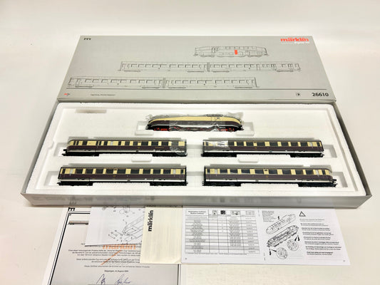 Märklin 26610 Mfx-Digital + Sound Zugpackung Henschel-Wegmann-Zug H0