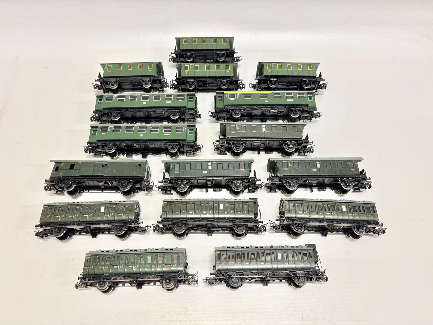 Märklin 16x Personenwagen Konvolut DB AC H0