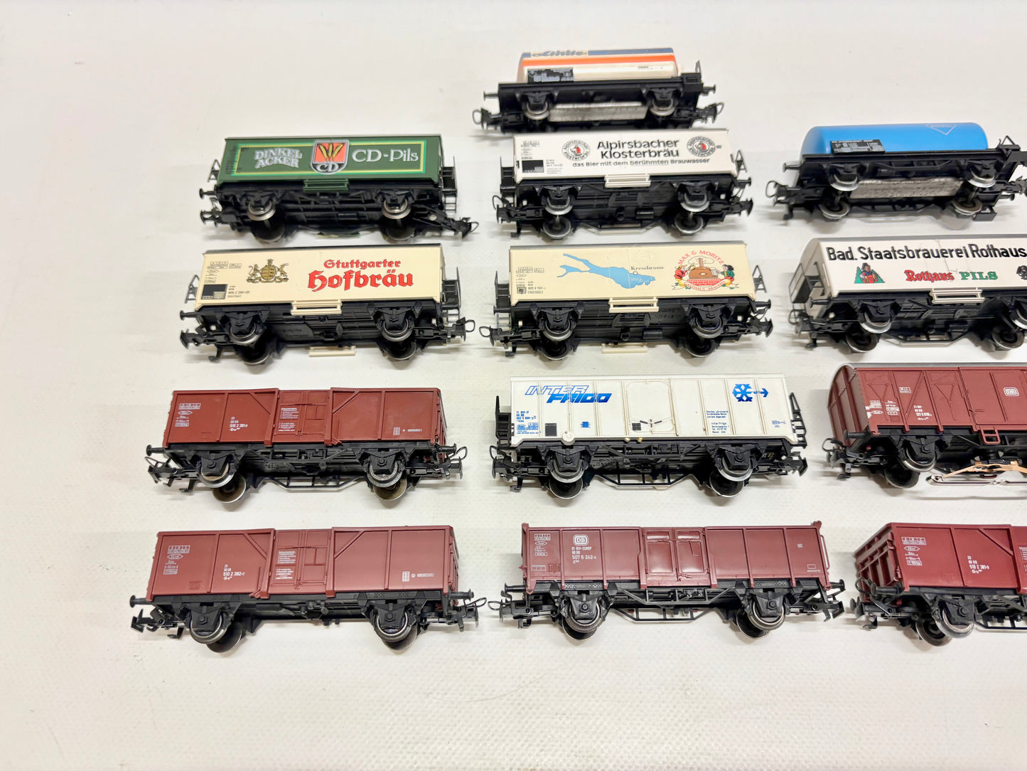 Märklin 13x Güterwagen Konvolut DB AC H0