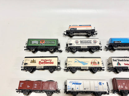 Märklin 13x Güterwagen Konvolut DB AC H0