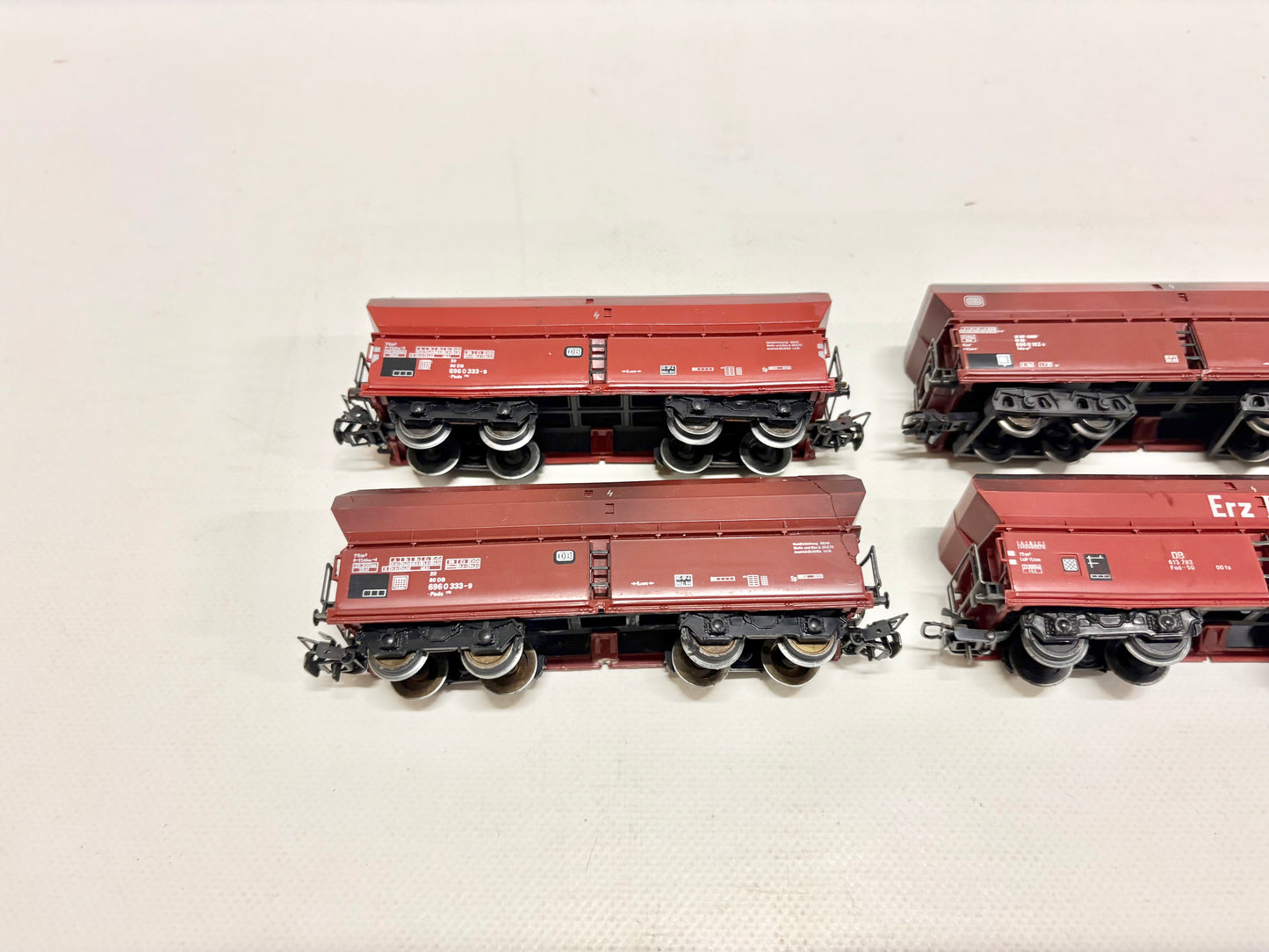 Märklin 4x Großgüterwagen DB AC H0