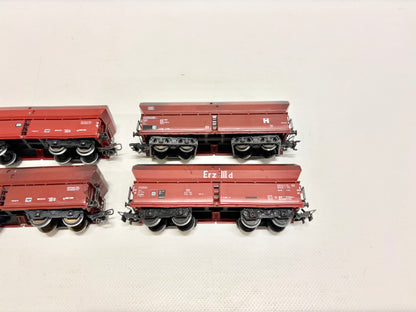 Märklin 4x Großgüterwagen DB AC H0