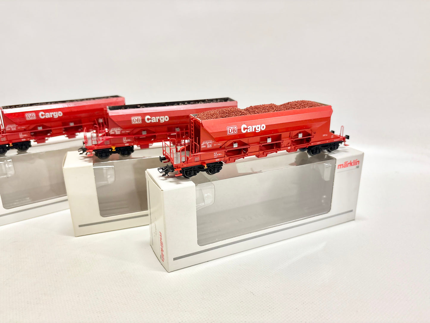 Märklin 48100 3x Schüttgutwagen DB Cargo AC H0