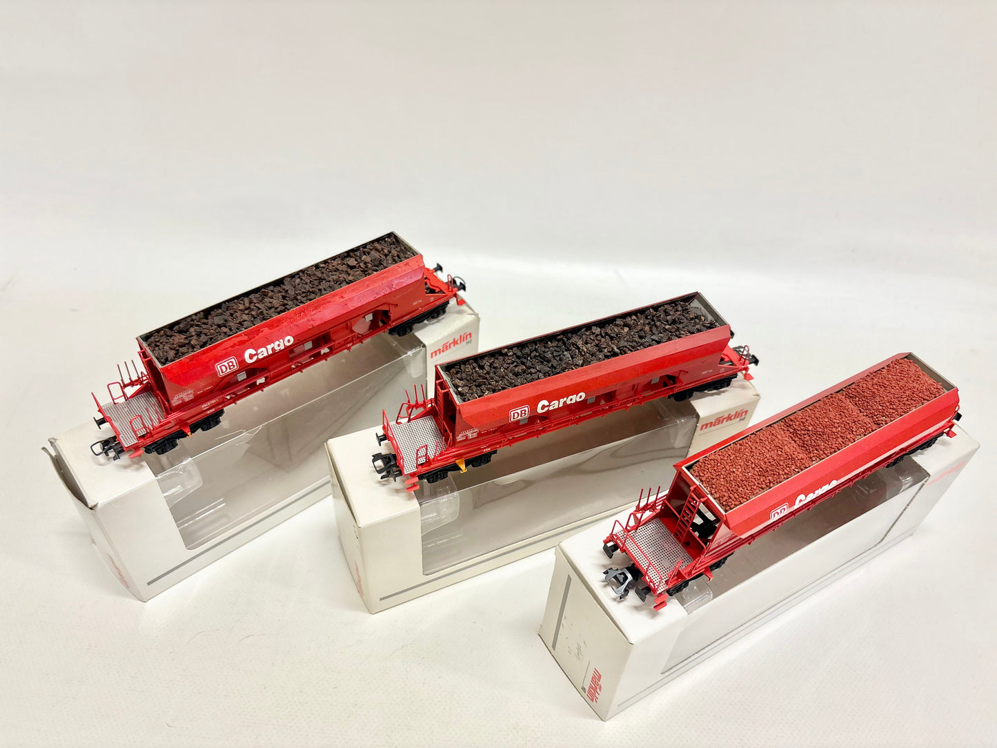 Märklin 48100 3x Schüttgutwagen DB Cargo AC H0