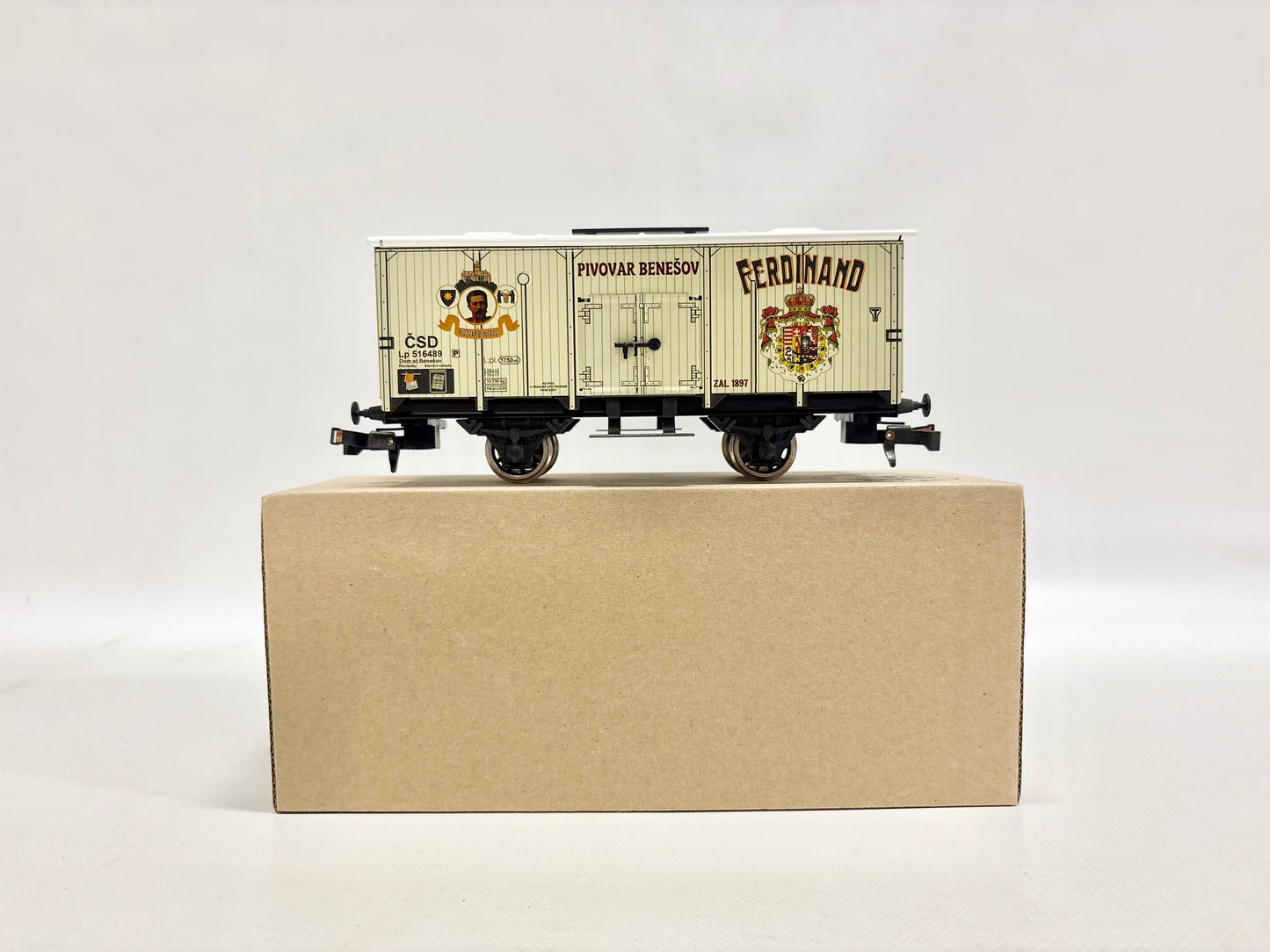 ETS 457 Güterwagen Bierwagen "Ferdinand" CSD Spur 0