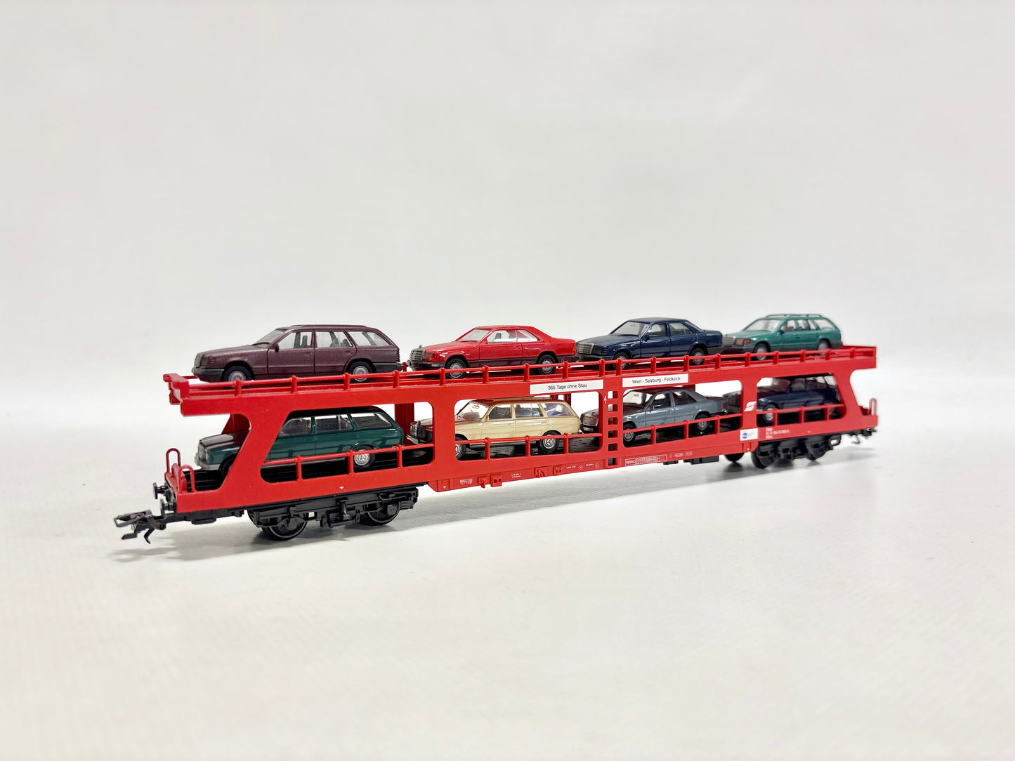 Märklin 42342 Autotransportwagen Güterwagen ÖBB AC H0
