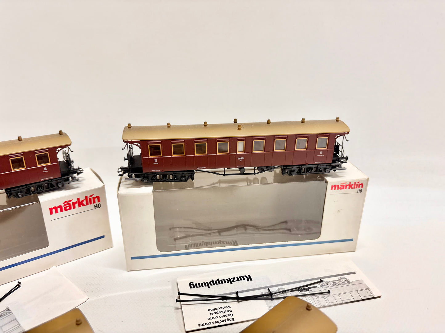 Märklin 4211 4x Württembergische Personenwagen K.W.St.E. AC H0
