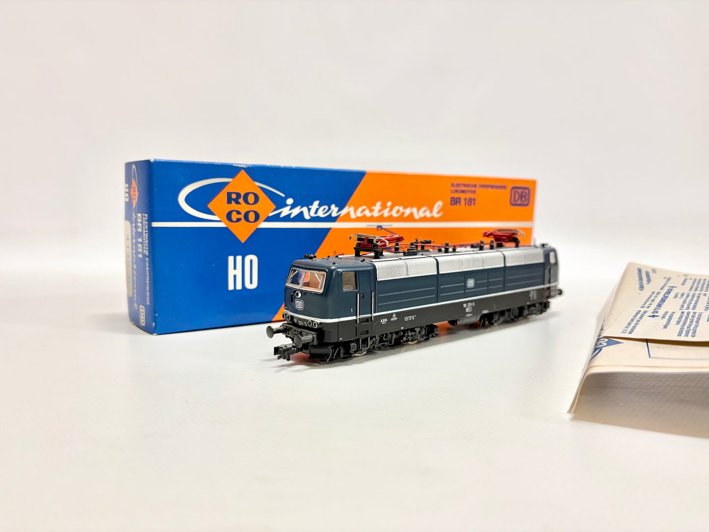 Roco 4142B E-Lok Br 181 201-5 DB DC H0