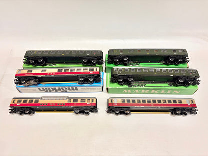 Märklin 6x D-Zug Wagen Personenwagen Konvolut DB AC H0