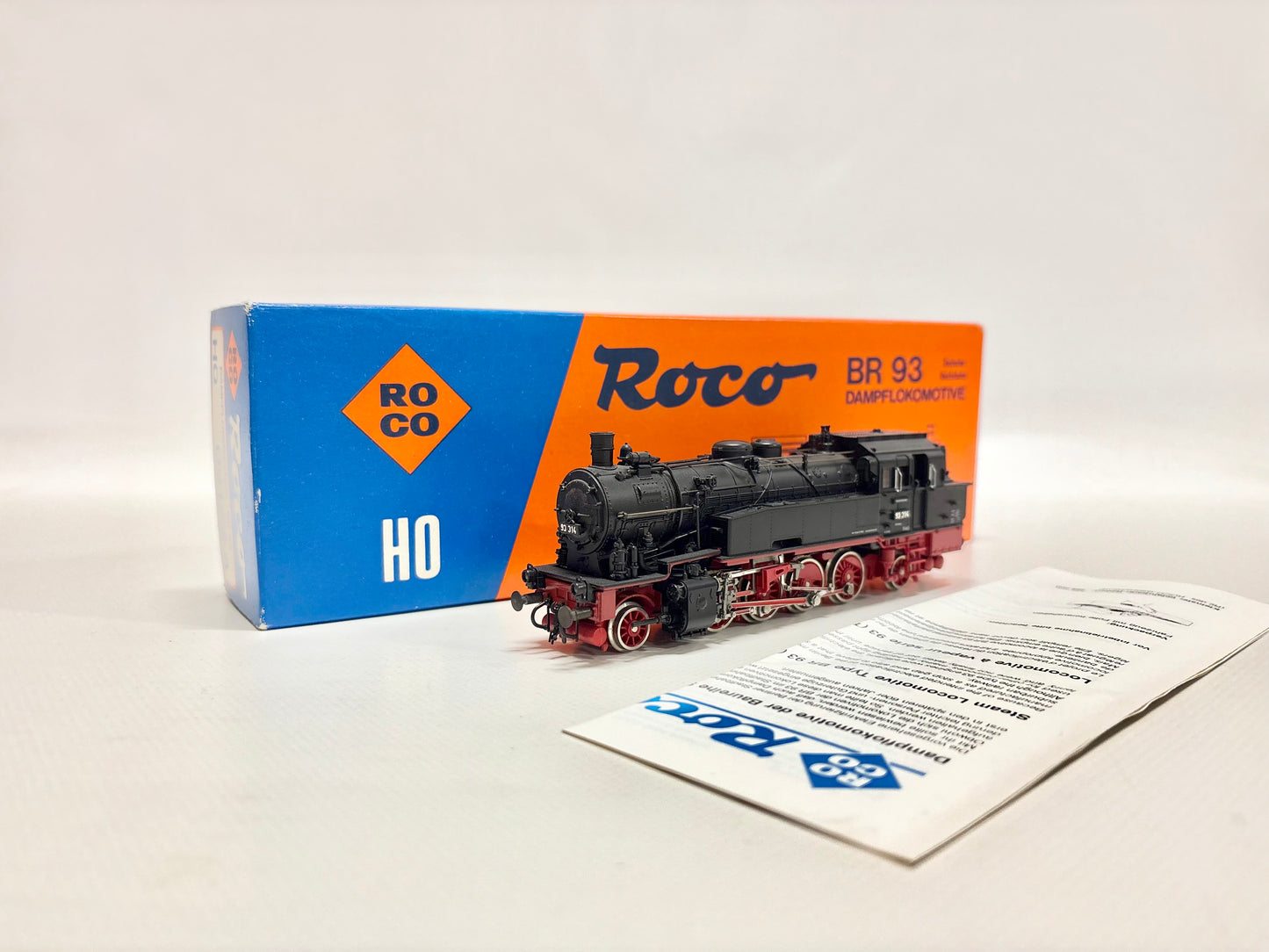 Roco 04122A Dampflok Br 93 314 DB DC H0