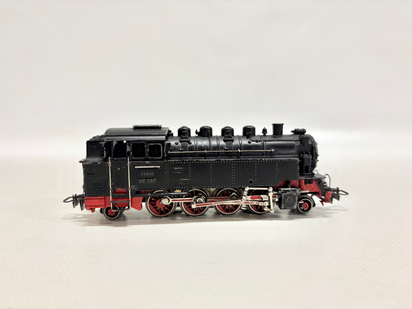Märklin TT 800 Dampflok Br 86 197 DB 1950er Jahre AC H0
