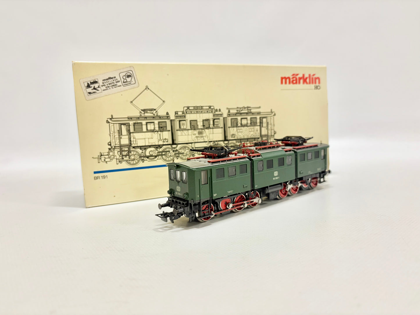 Märklin 3329 E-Lok Br 191 099-1 DB AC H0