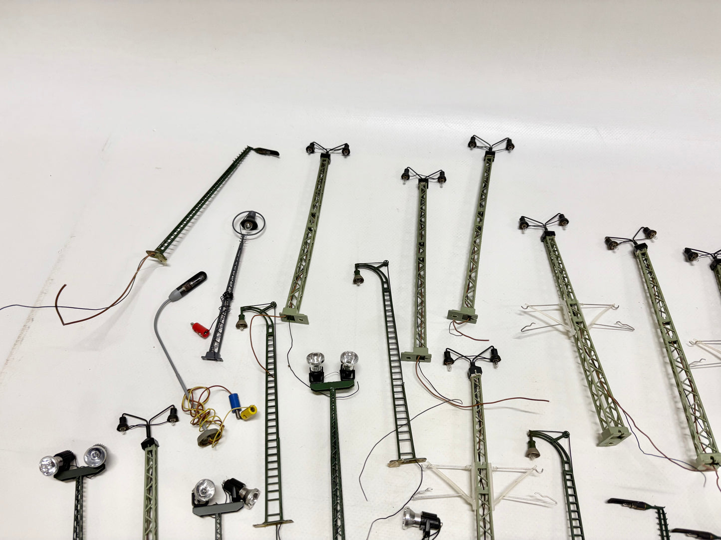 Brawa Viessmann etc. 25x Modellbaulampen H0