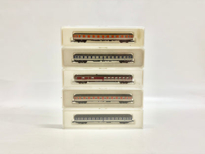 Märklin 5x 8723 8721 8720 Wagen-Set Schnellzugwagen Konvolut DB Spur Z