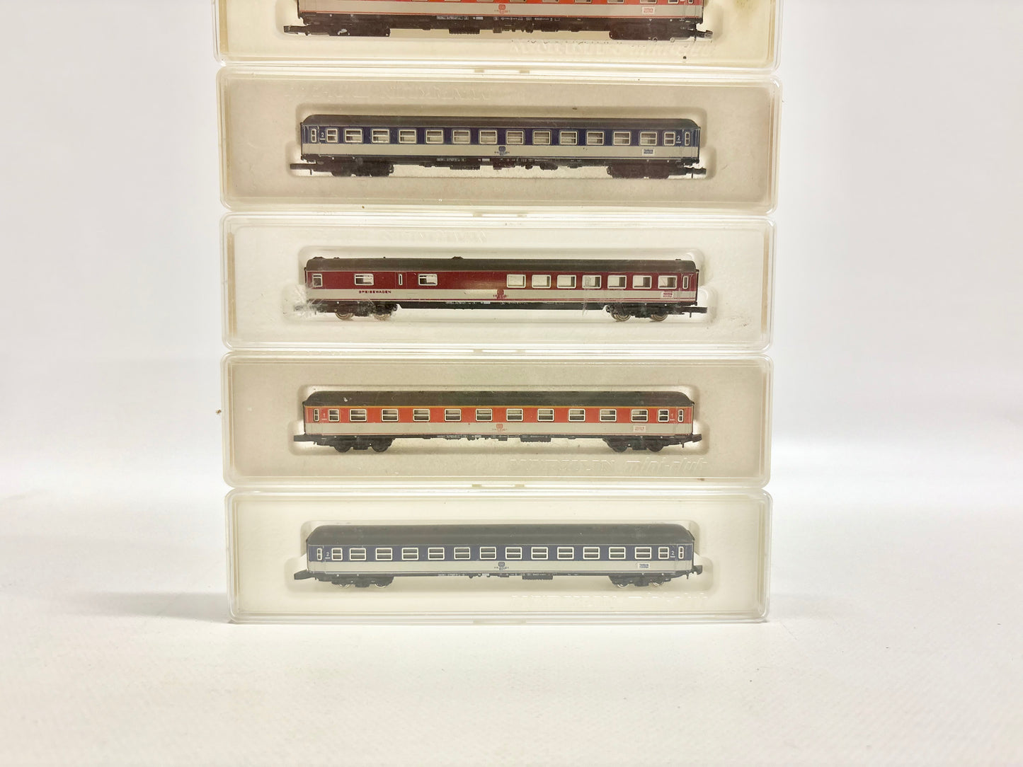 Märklin 5x 8723 8721 8720 Wagen-Set Schnellzugwagen Konvolut DB Spur Z