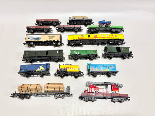 Märklin 15x Güterwagen Konvolut AC H0