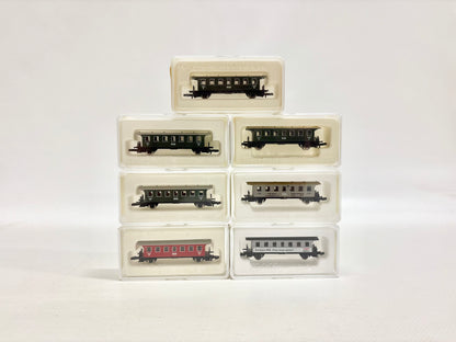 Märklin Konvolut Personenwagen Länderbahn Spur Z