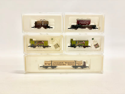 Märklin Museumswagen 1994 1995 1992 1993 Güterwagen Konvolut Spur Z