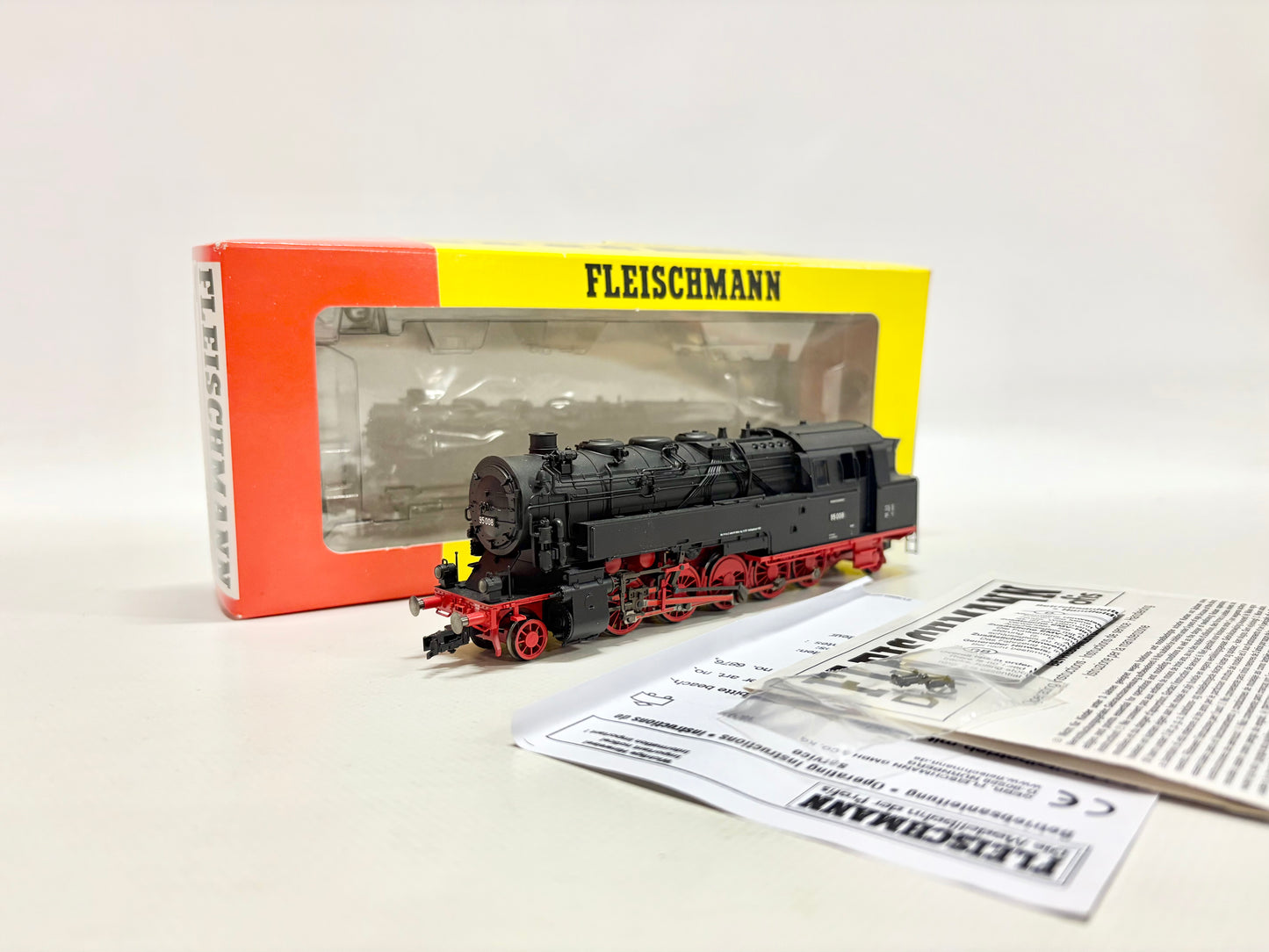 Fleischmann 4055K DSS Dampflok Br 95 008 DB DC H0 DEFEKT