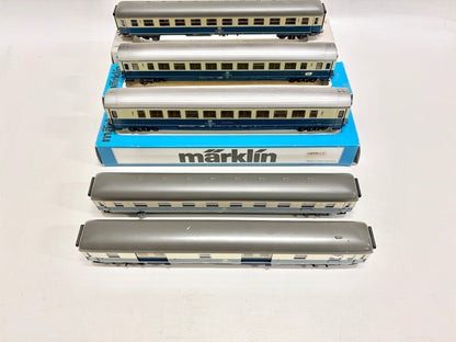 Märklin 5x Personenwagen Schnellzug DB AC H0