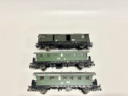 Märklin 4x Personenwagen Donnerbüchsen DB AC H0