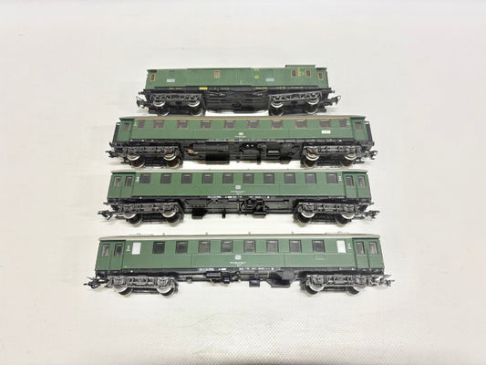 Märklin 4x Personenwagen Schnellzug DB AC H0