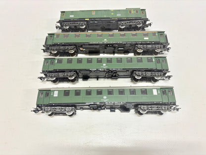 Märklin 4x Personenwagen Schnellzug DB AC H0