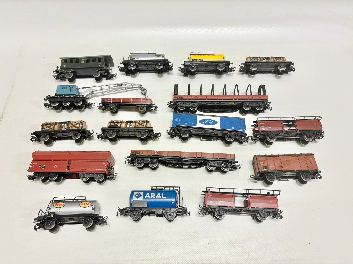 Märklin 17x Güter- & Personenwagen Konvolut DB AC H0