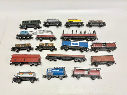 Märklin 17x Güter- & Personenwagen Konvolut DB AC H0