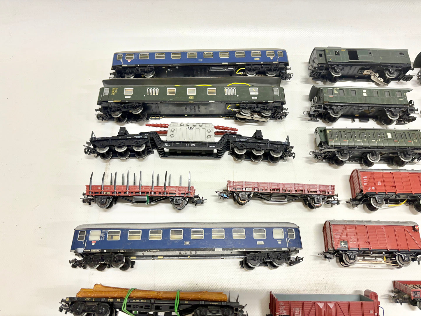 Märklin 26x Güter- & Personenwagen Konvolut DB AC H0
