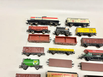 Roco usw. 20x Güterwagen Konvolut DC H0