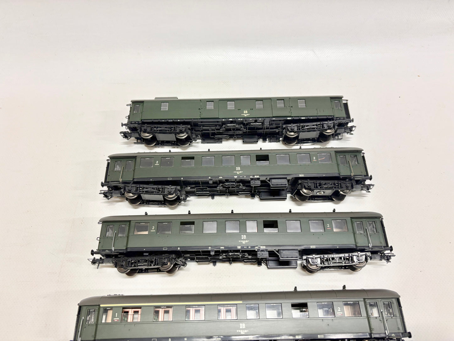 Roco 5x Personenwagen Schnellzug DR AC H0