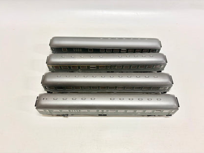 Röwa 4x Personenwagen Schnellzug DB AC H0