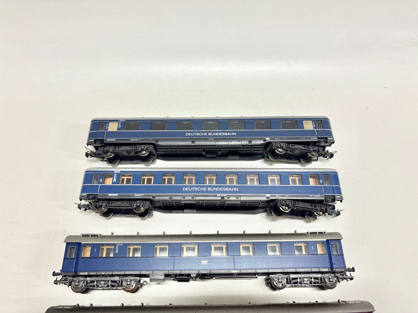 Liliput 5x Personenwagen Schnellzug DB AC H0