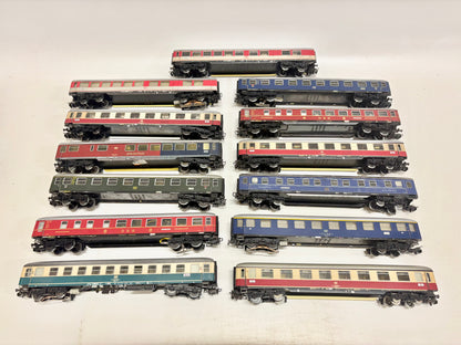Märklin 13x D-Zug Wagen Personenwagen Konvolut DB AC H0