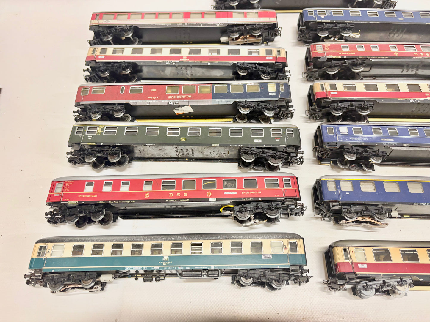 Märklin 13x D-Zug Wagen Personenwagen Konvolut DB AC H0