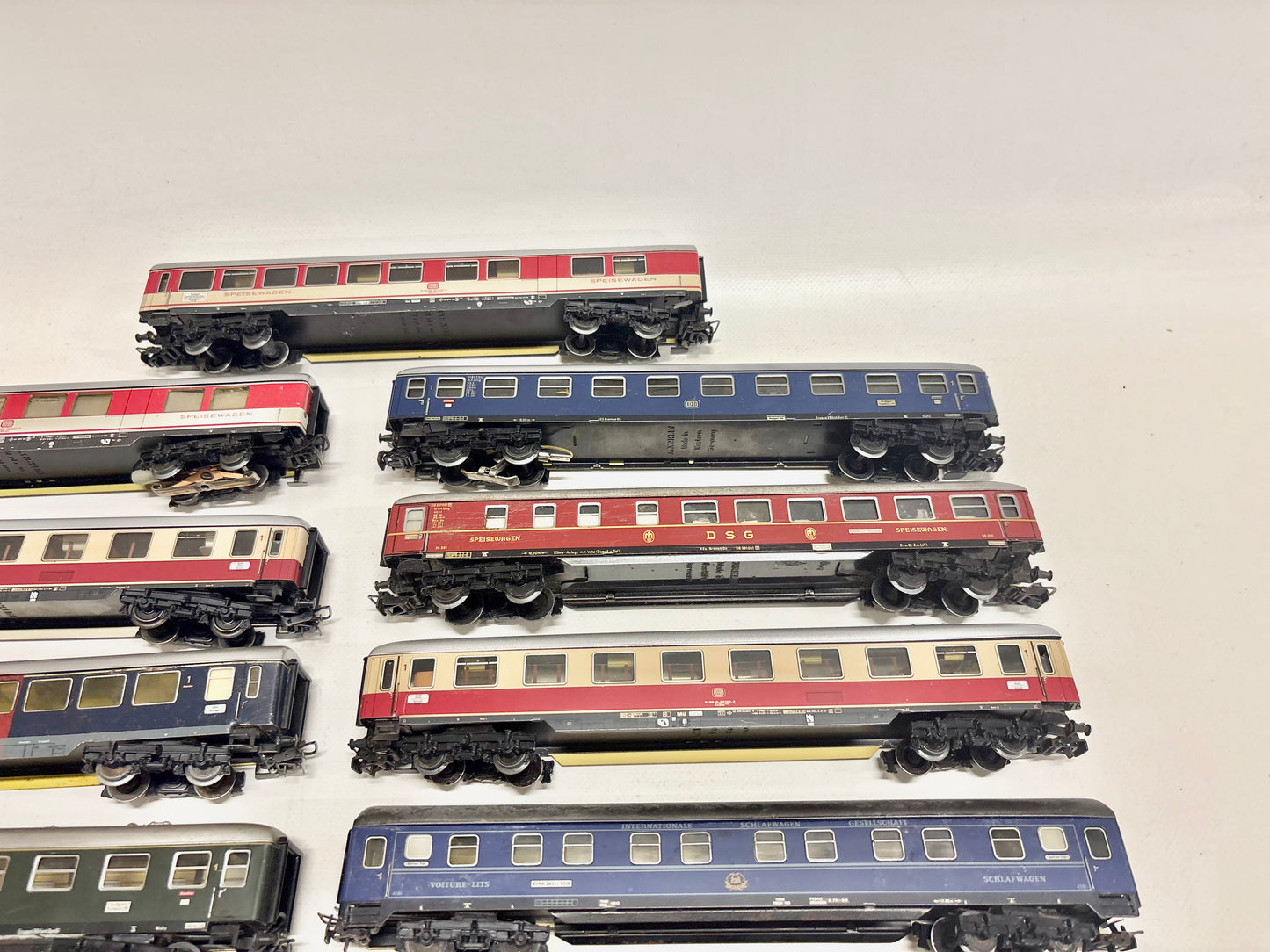 Märklin 13x D-Zug Wagen Personenwagen Konvolut DB AC H0